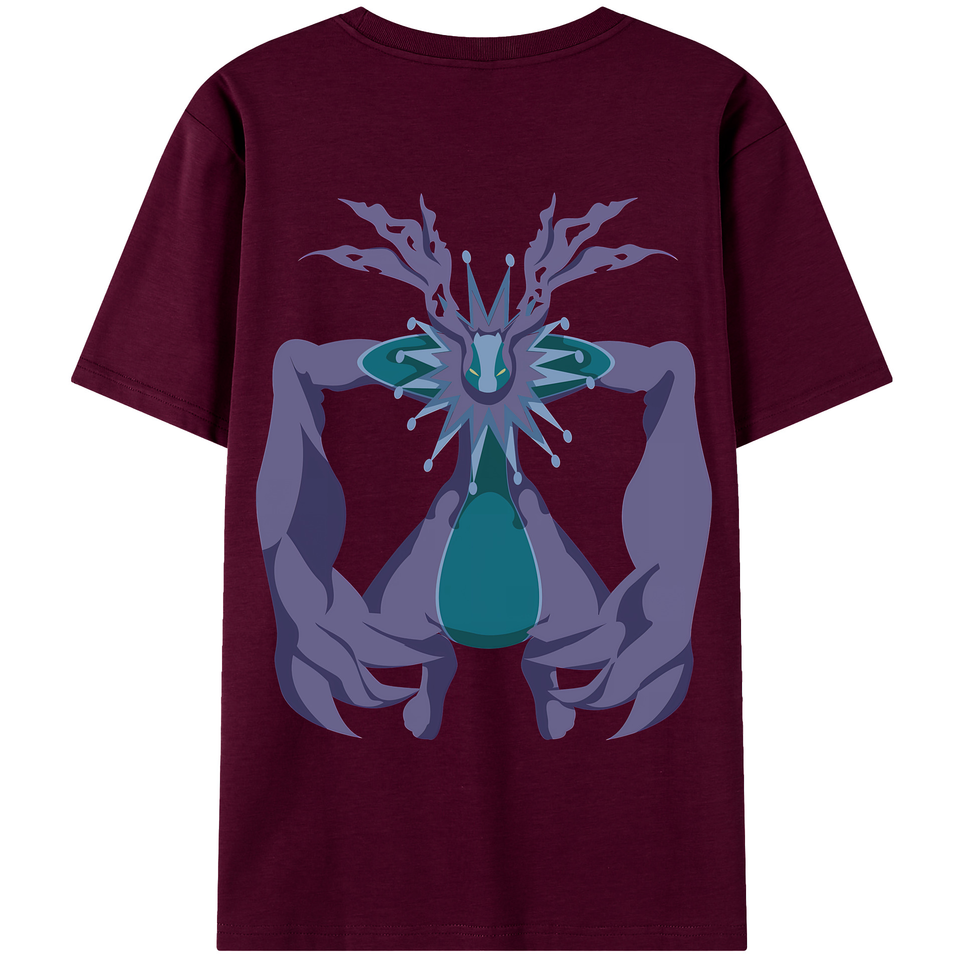 （画像用） Digimon デジタルモンスター/デジモン レディース半袖Tシャツ(バックプリント)